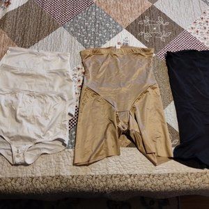 Set of 5 Spanx style undergarments